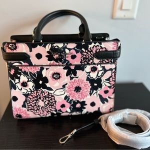 Kate Spade Small Tote - pink and black.